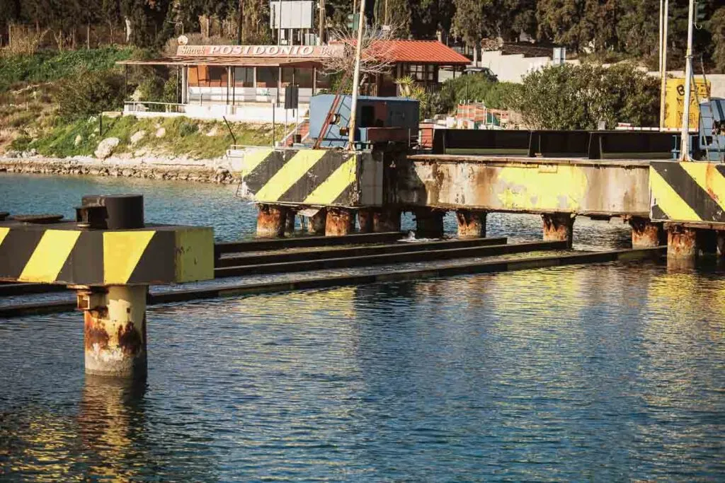 Celtic Voyager: Corinth Canal Crossing, West to East, photo 2