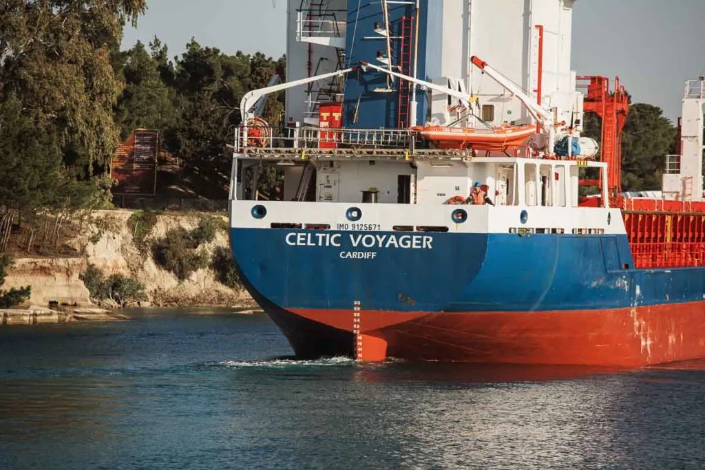 Celtic Voyager: Corinth Canal Crossing, West to East, photo 7