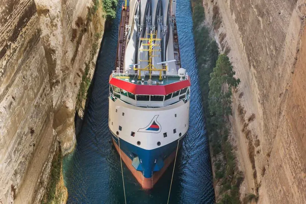 Johannes: Corinth Canal Crossing, West to East, photo 18