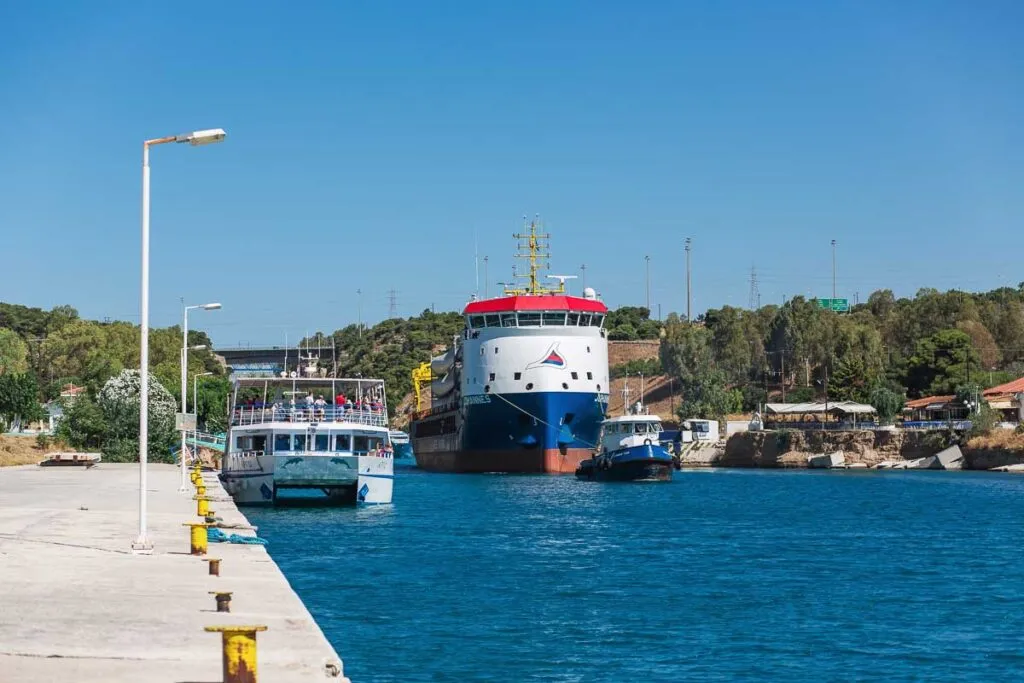 Johannes: Corinth Canal Crossing, West to East, photo 20