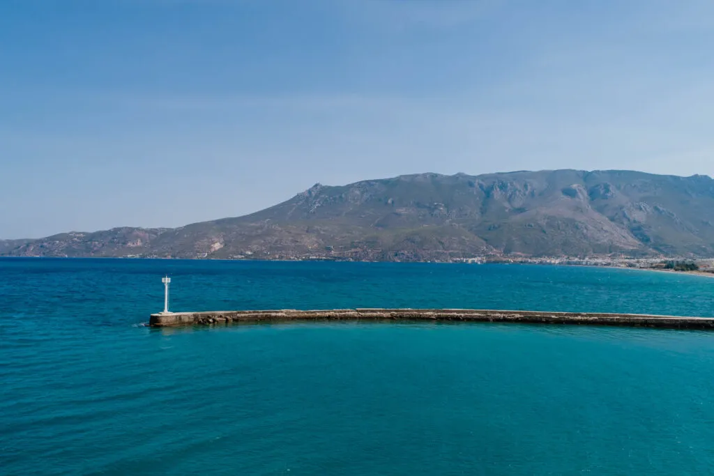 Xarifa: Vintage Schooner Passing Corinth Canal, photo 1